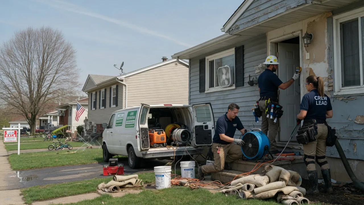 Flood Cleanup in Palatine, IL near me
